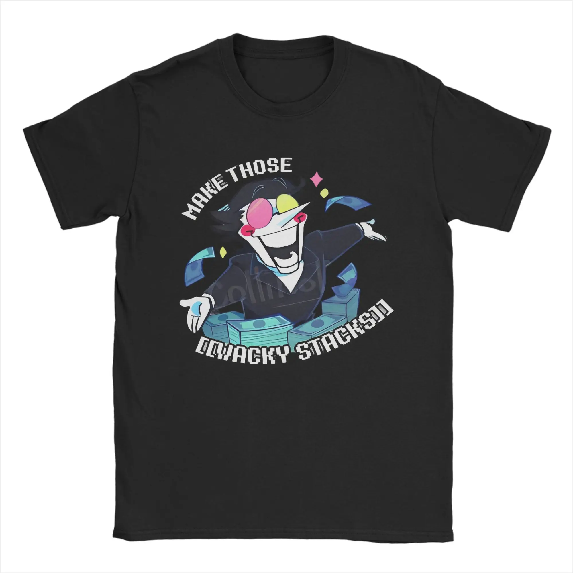 

Deltarune Spamton MAKE THOSE [WACKY STACKS футболки забавные хлопковые футболки с круглым воротником футболки с короткими рукавами 4XL 5XL 6XL топы