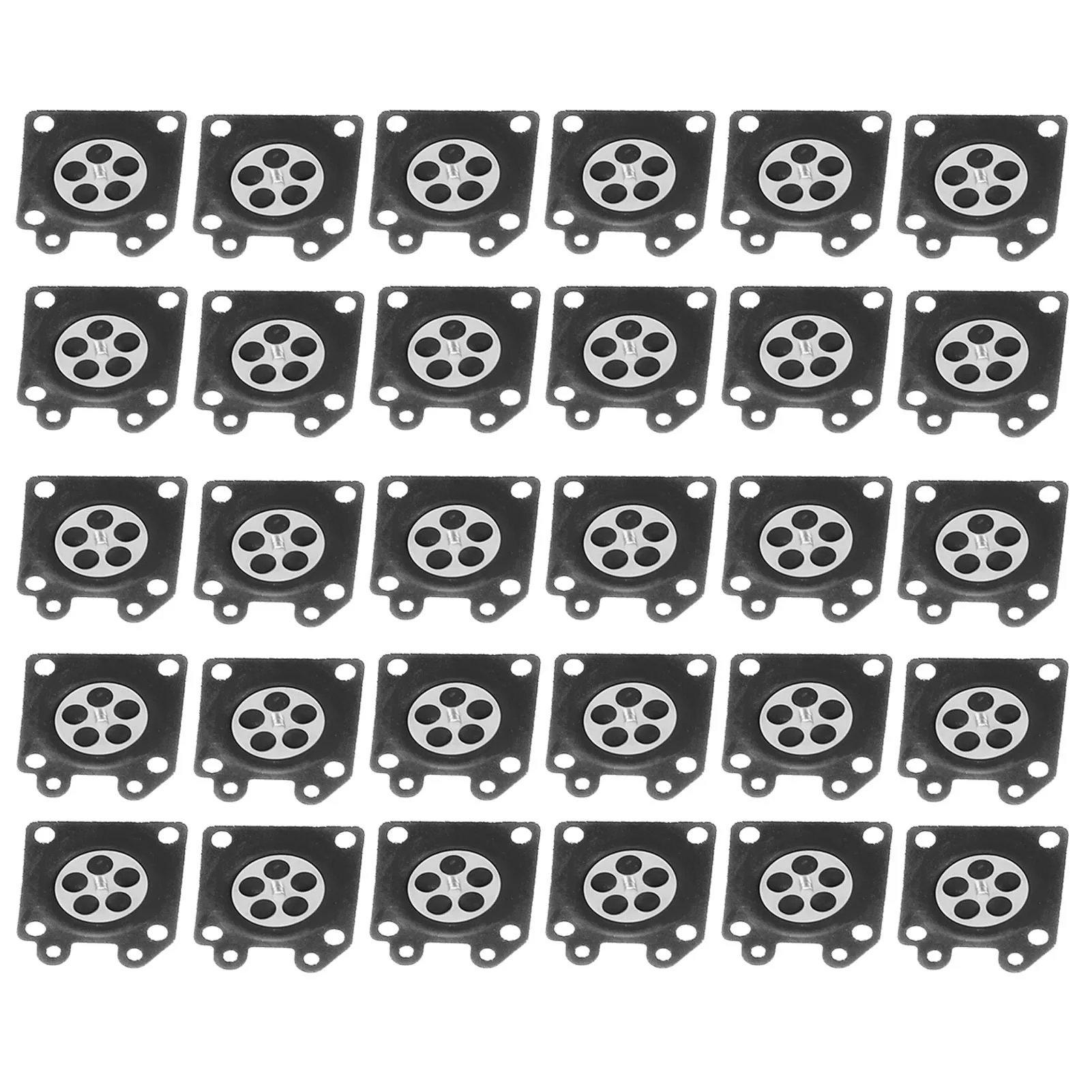 

30Pcs/Set Carburetor Diaphragm Gasket Chainsaw Accessory, Carburetor Diaphragm Gasket Rebuild Repair Kit