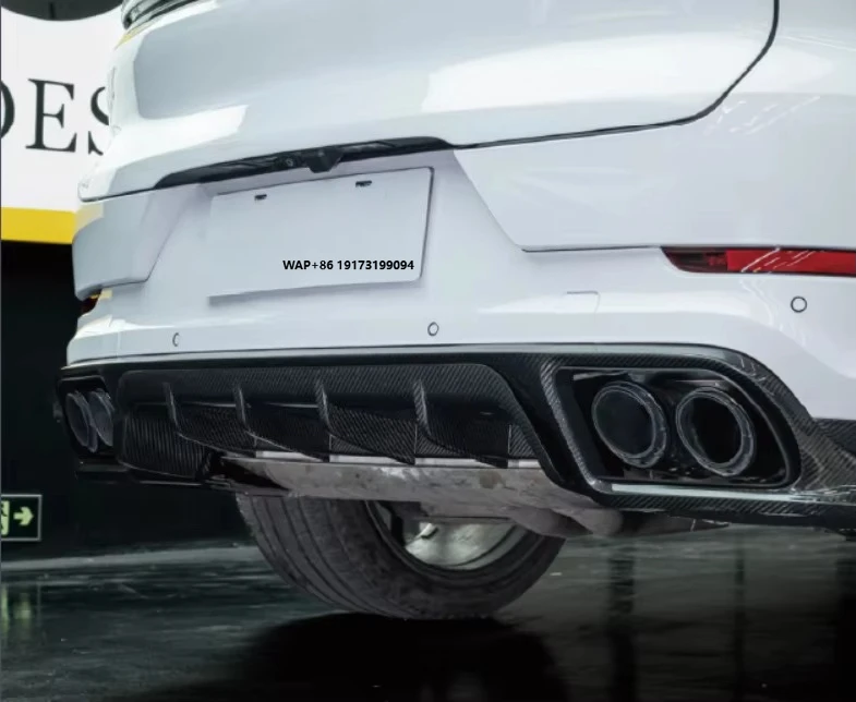 

For 2018 2019 2020 2021 2022 2023 9Y0.1 Upgraded Dry Carbon Fibre TKT Rear Lip Assembly