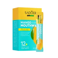 Mango Flavor Mouthwash Teeth Whitening Fresh Oral 20PCS Portable  Cleans Teeth Oral Fresh Mouthwash