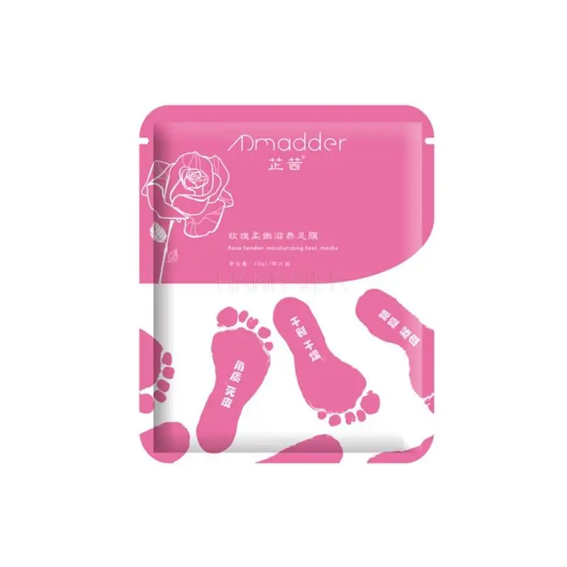 Maska do stóp 5 par suche stopy membrana pięta nawilżająca maska do stóp salon kosmetyczny odciski podeszwy popękane uwalniająca od wadliwości pielęgnacja stóp