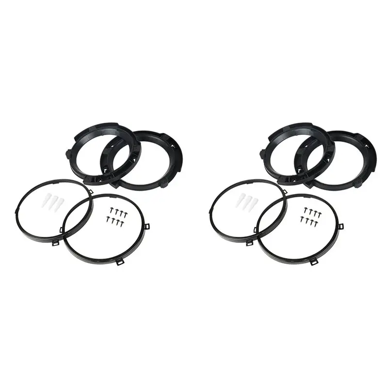 Classic-2Pcs 7-Inch Headlight Mounting Bracket Ring Accessories Headlight Holder For Jeep Wrangler 2007-2017