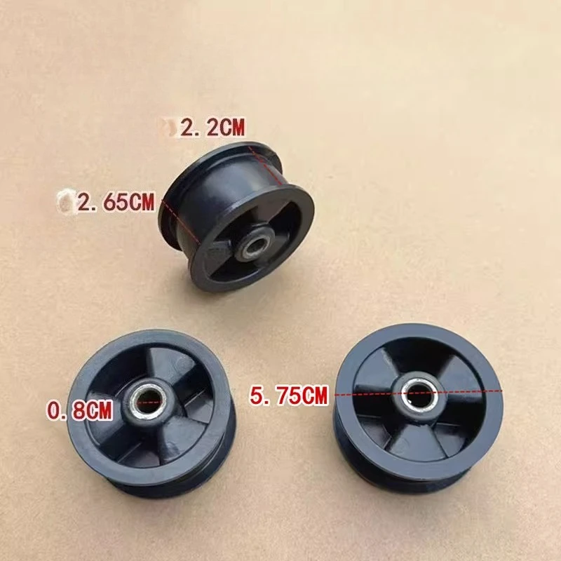 1 unidad de polea tensora negra para secadoras AEG Electrolux 1250125034 125012503/4, para tensor de correa de secadora y rodillo de anclaje