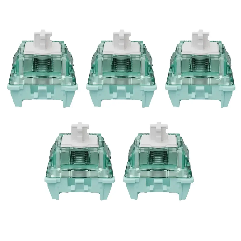 

5pcs Magnetic Keyboard Switch 20mm Spring Switches For Driven By Hall Effect Sensors Linear Key Switches Adjust Mahjong Sound