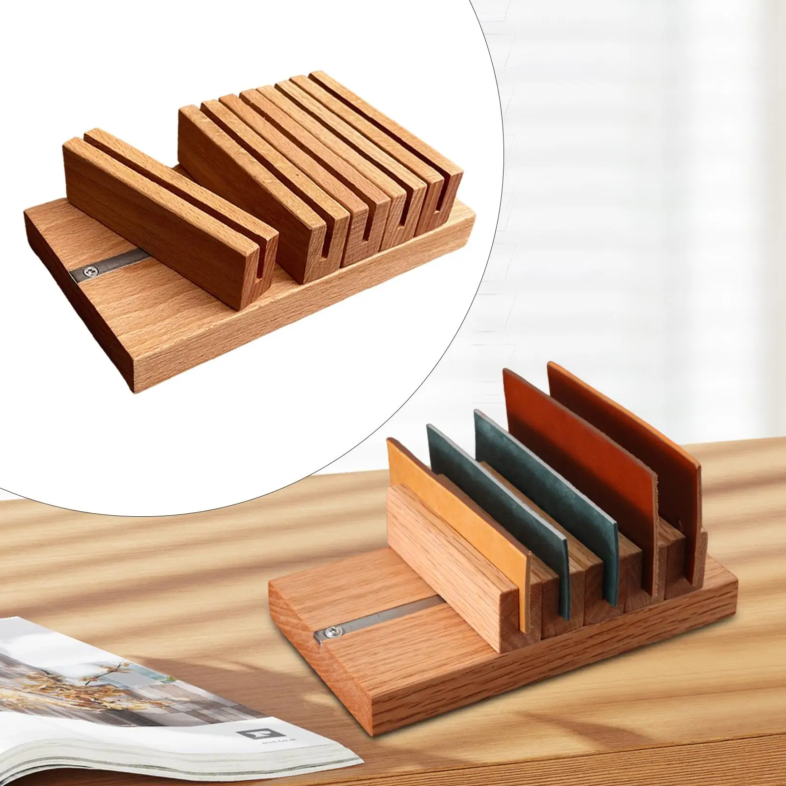 DIY Tool Multipurpose Leather Tool Rack for Household Repair Shop Watch Shop