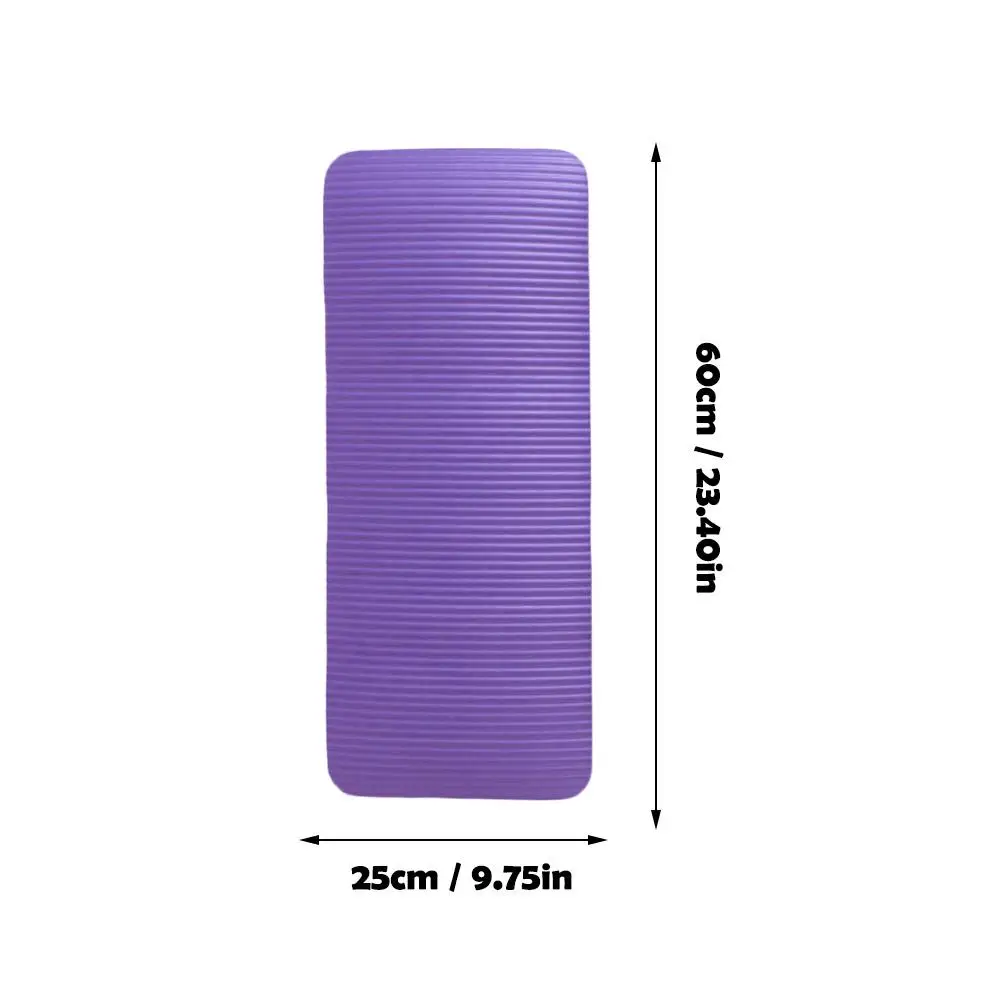 60*25 سنتيمتر اليوغا حصيرة المضادة للانزلاق الرياضة اللياقة البدنية حصيرة فقدان الوزن اللياقة البدنية الجمباز الحصير الكوع المشترك حامي للمنزل الصالة الرياضية