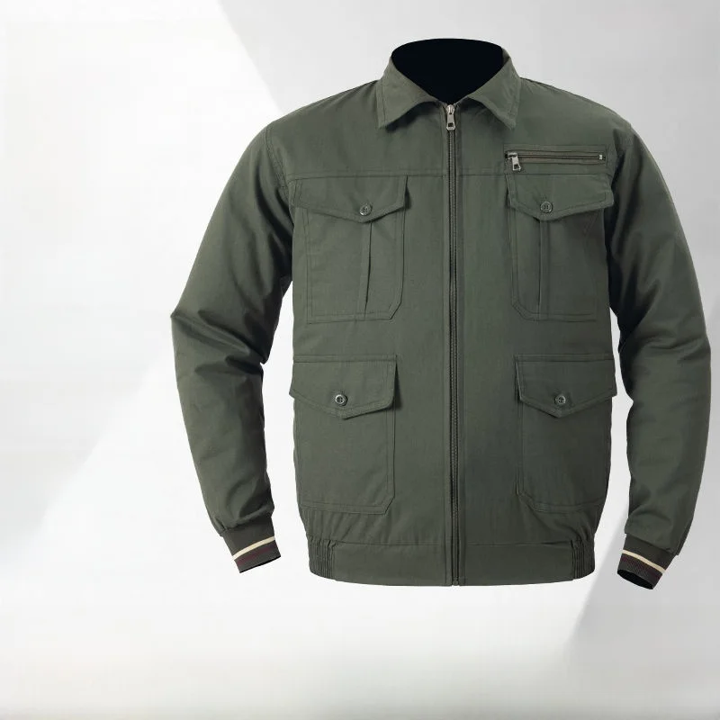 Summer Air Conditioning Workwear Men's Camouflage Long Sve Sweat Absorbent Cooling Construction Welding Workers orm