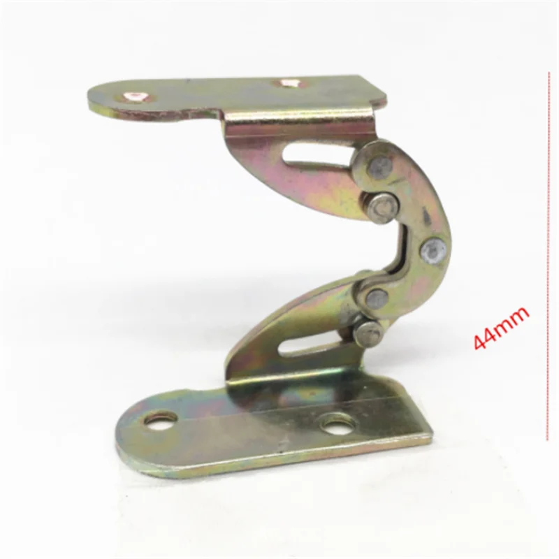 1pcs 180 Degree Flap Hinge Iron Hidden Folding Hinge For Dining Table Desk Bed Bracket Mechanism Combination Furniture Fittings