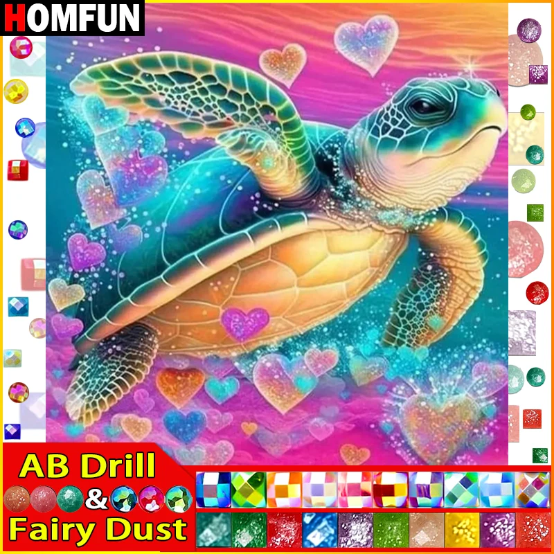 HOMFUN Fairy Dust AB Diamond Painting 