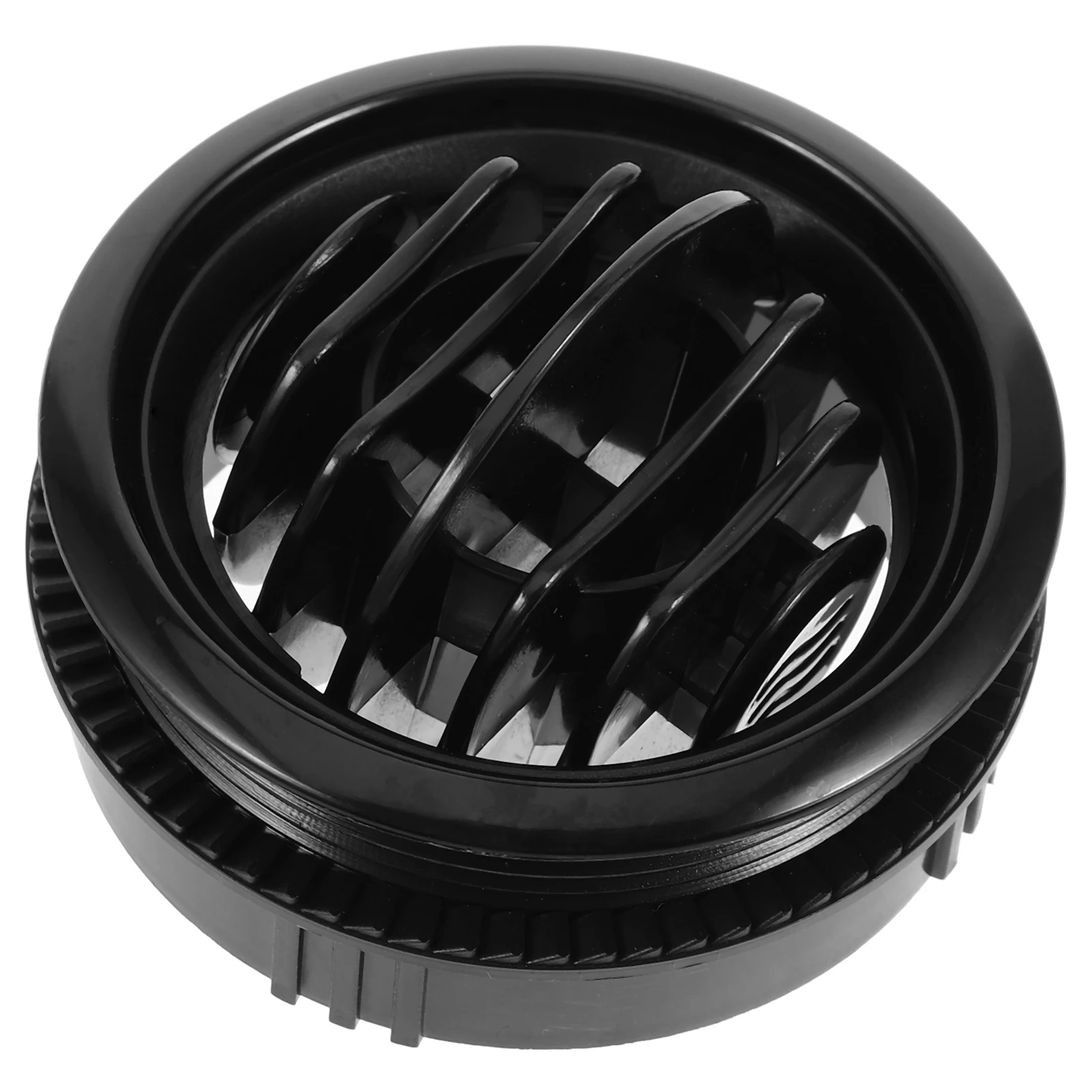 

Black Round Yacht Accessories Air Conditioning Outlet Accessories 360 Degree Vent Grille Car Yacht Interior Vents Decor