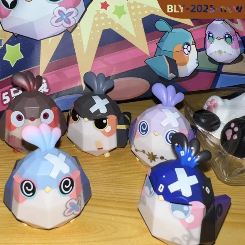 

Новая оригинальная мини-серия Mihoyo Honkai Star Rail, складная птица, слепая коробка, фигурка птицы, тема счетов, орнамент, игрушки, аниме, игра, подарок