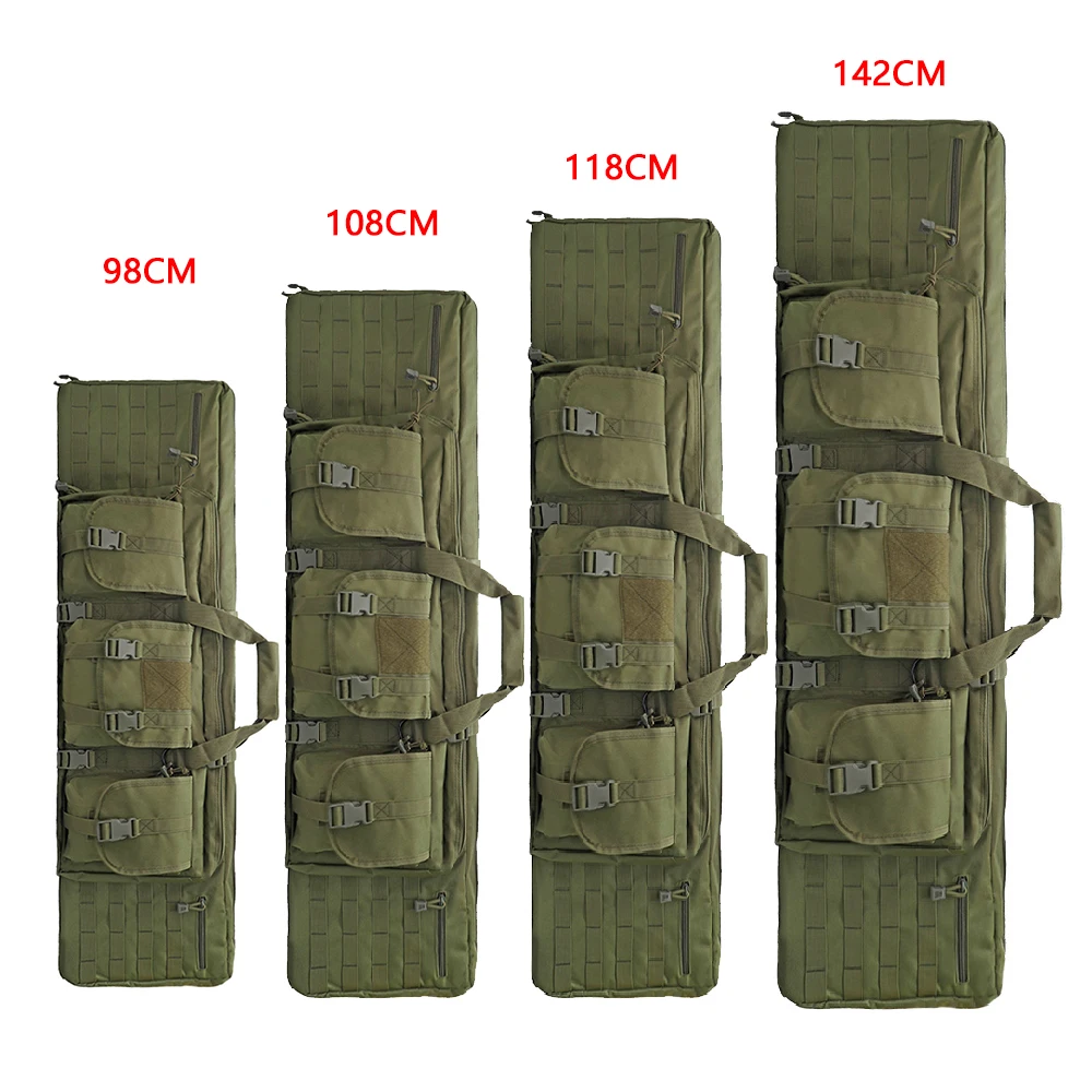 

Military Tactical Gun Pack Multi functional Dual Gun Heavy Rifle Gun Pack Hunting Shooting Long Gun Pack 93cm/118cm/142cm