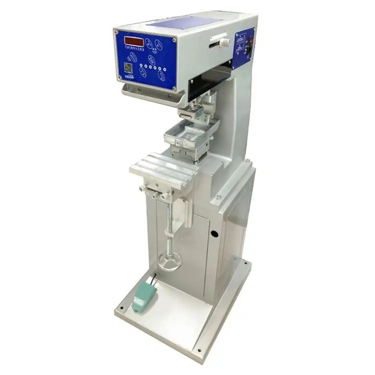Automatic Logo Pen Barrel Pad Printer Single Color Ink Cup Pad Printing Machine Glasses Frame Lens Fabric Pad Printer Machine
