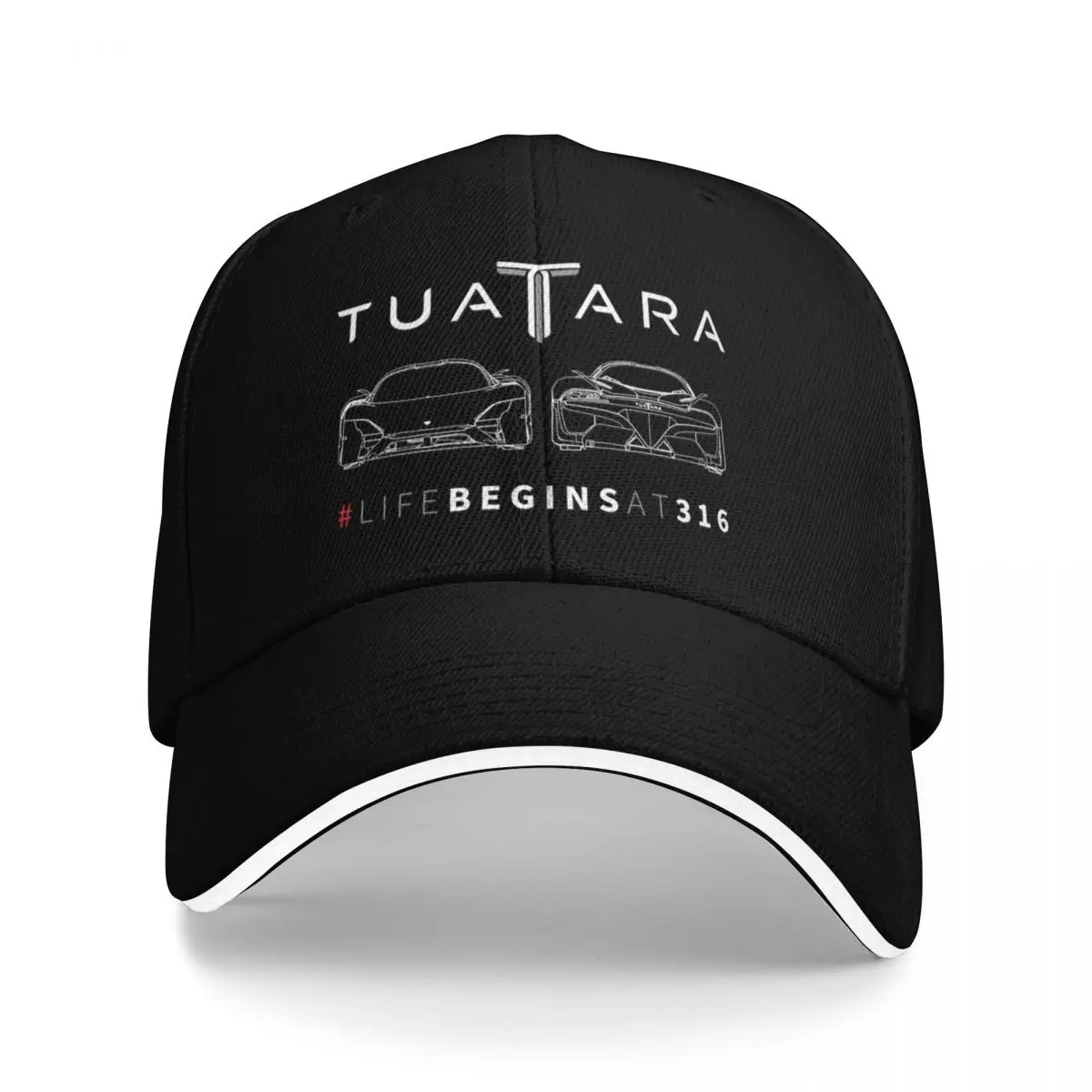 

2020 SSC Tuatara Speed Record Essential T-Shirt Baseball Cap beach hat birthday derby hat Man Women's