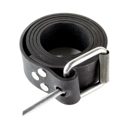1.3m Silicone Dive Weight Belt with 316 Stainless Steel Roller Buckle, Cuttable for Scuba Diving Spearfishing