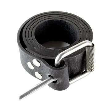 เข็มขัดน้ําหนักดําน้ําซิลิโคน 1.3 ม. พร้อมหัวเข็มขัดลูกกลิ้งสแตนเลส 316, ตัดได้สําหรับการดําน้ําลึก Spearfishing