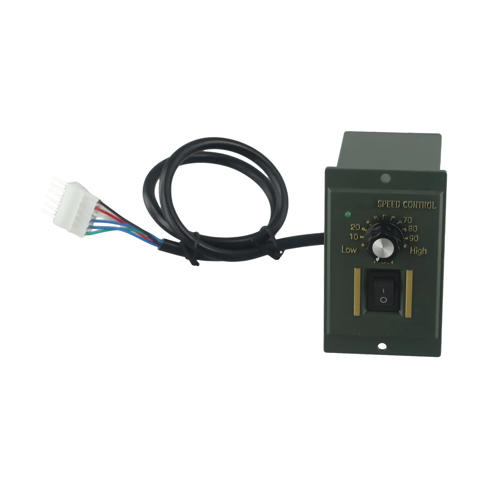 US-52 Speed Controller 400W AC220V ABS Speed Controller Motor Speeds Pinpoint Regulator Control Device With Indicator Light  New