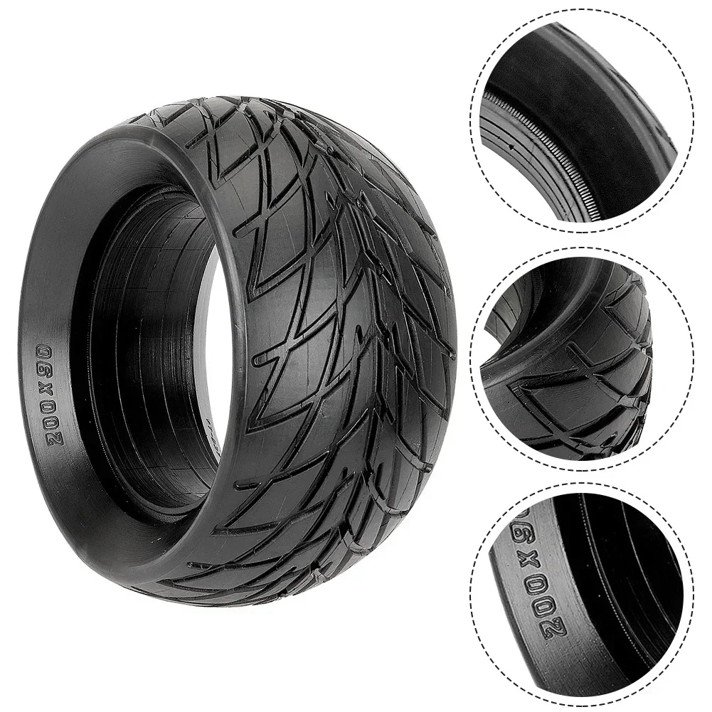 POTEAX Reliable and Durable Replacement Tire 8x3 5 Solid Tyre for ZERO 8X SPEEDUAL Mini Electric Scooter  Maximum Performance