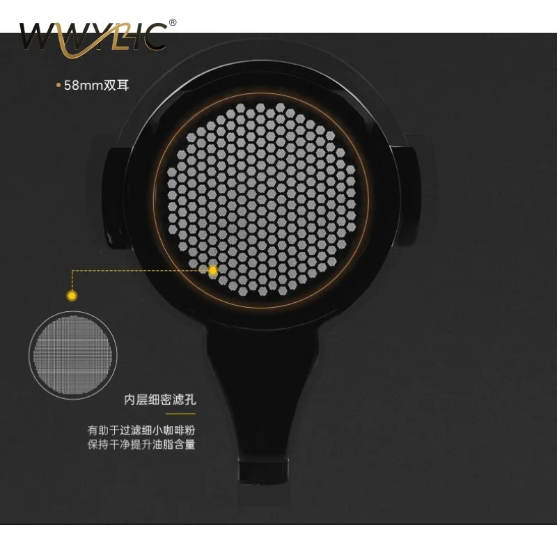 Suitable for 304 Stainless Steel/solid Wood Powder Press E61 Coffee Machine