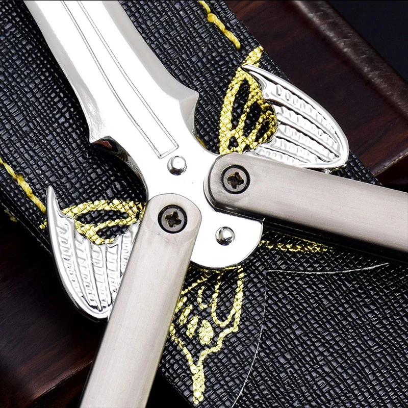 21 سنتيمتر تحصيل أنيمي لعبة الطرفية الروح الجناح شفرة الوجه محاكاة لعبة نماذج معدنية الحرف اليدوية الديكور خدعة المدرب