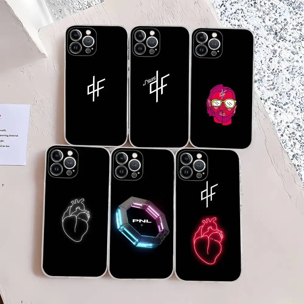 Чехол P-PNL QLF Rapper Singer для iPhone 11 12 13 14 15 16 17 Pro Max Plus 13 Mini, силиконовый, мягкий, прозрачный, на заднюю панель