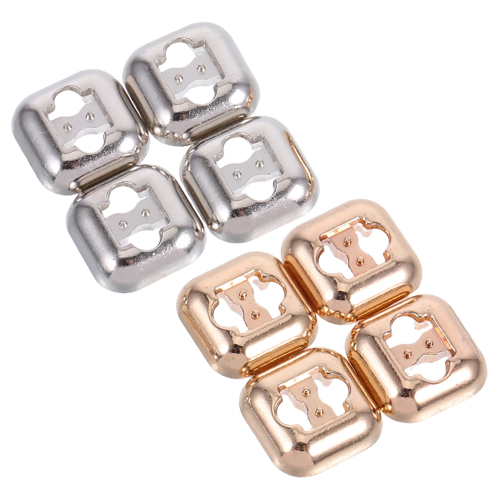 8 قطع من مشابك رباط الحذاء المبتكرة DIY إكسسوارات الأحذية للأطفال والكبار على أقفال ربطة عنق من الدانتيل للأحذية الرياضية