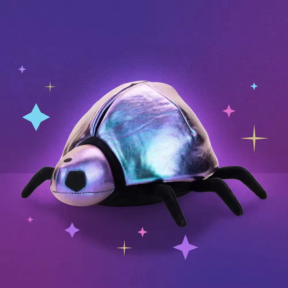 

Новая аниме Doug The Bug Beetle плюшевая кукла 22 см мультфильм милый мягкий глянцевый жук украшение комнаты мягкая игрушка в виде животного для детей подарки