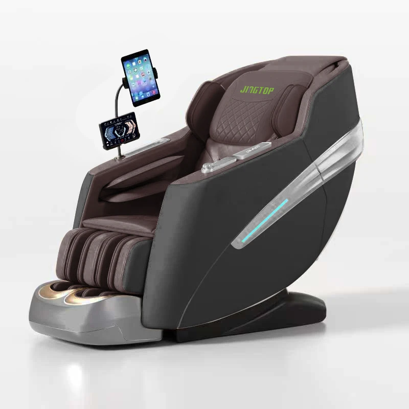 

2024 Wholesale AI Shiatsu Luxury 4D Full Body Massage Chair Zero Gravity with Foot Massager Perfection in Comfort Relaxation