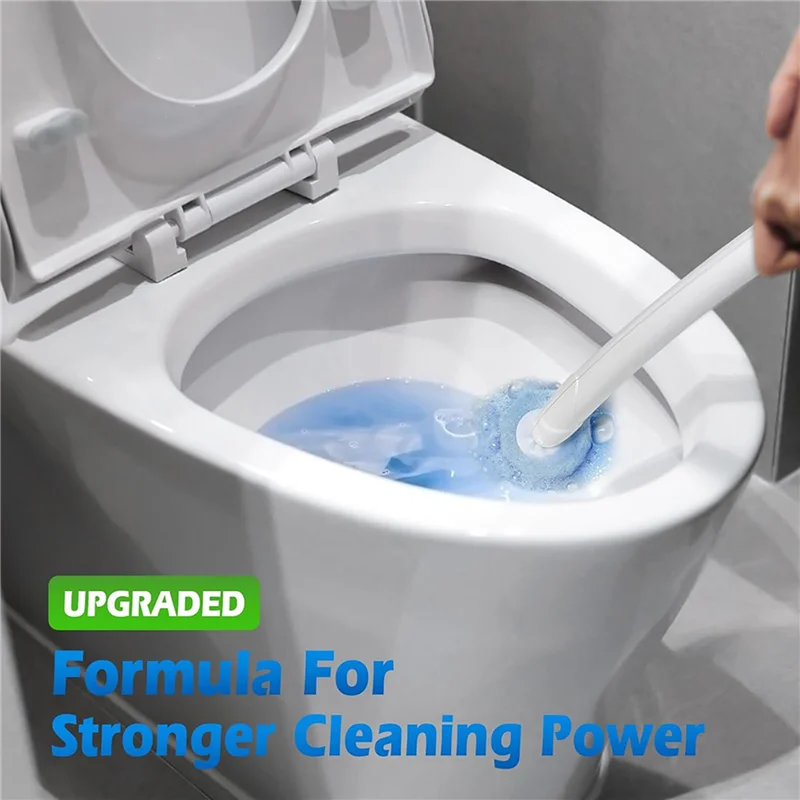 A44U 100PCS Upgraded Toilet Wand Refills For Disposable Wand Heads Most Toilet Wand Refills For Toilet And Bathroom Cleaning