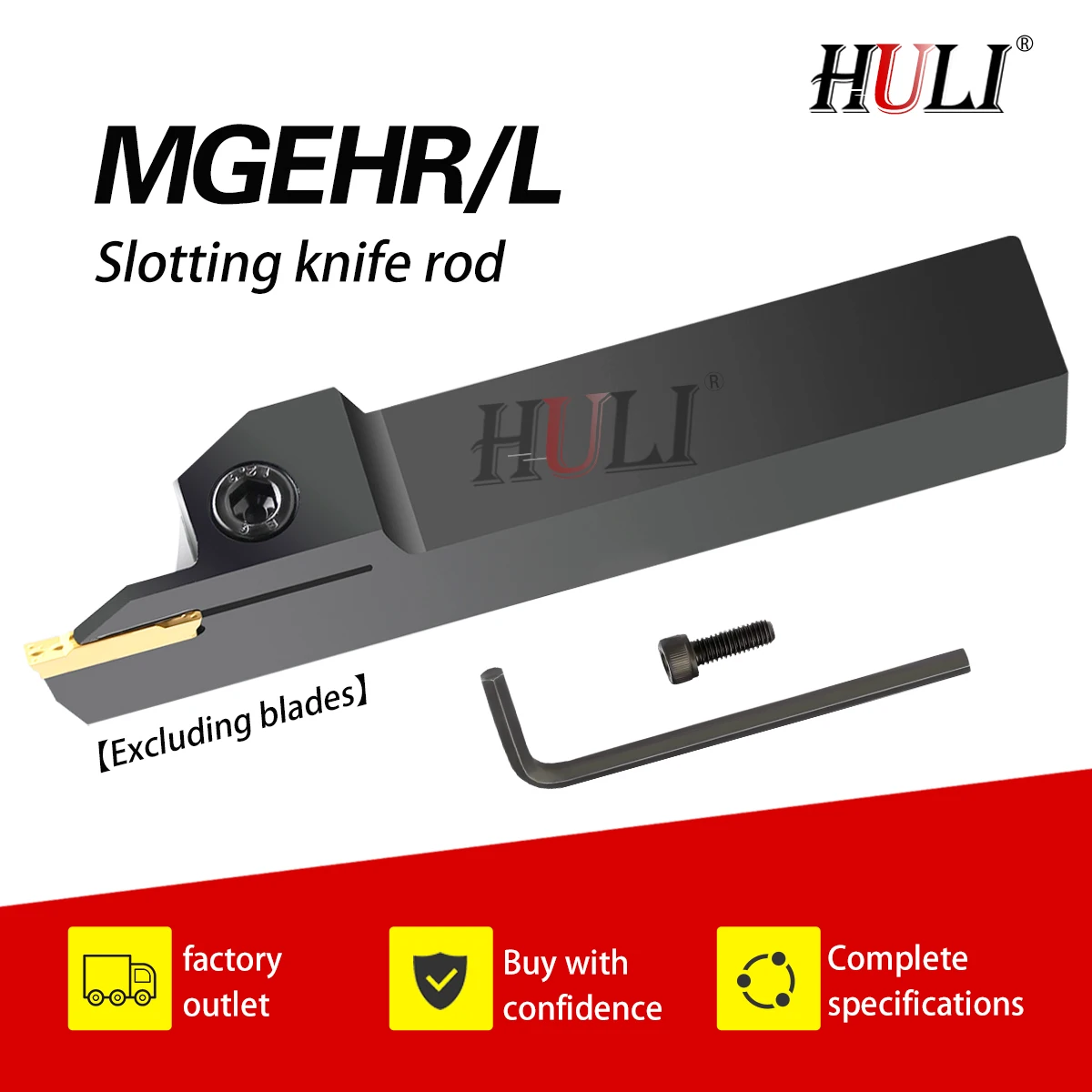 Full Series Grooving Tool Holder MGEHR1212/1616/2020/2525/3232 Slotting Turning Tools MGMN1.5/2-M Grooving Insert CNC Lathe Tool