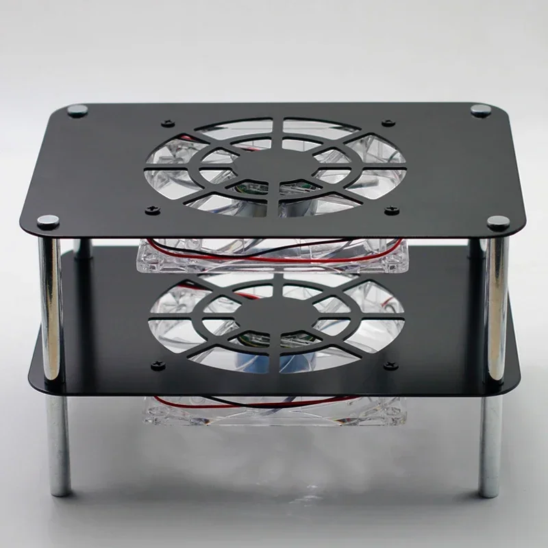 Router WiFi Cooling Metal Bracket Light  TV Set-Top Box Network Box Radiator 12cm Fan