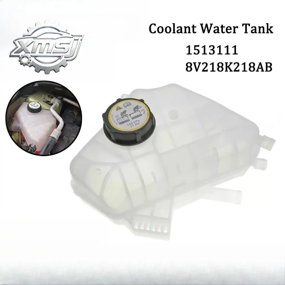 

Tapa del radiador OE: 1513111 con depósito de refrigerante, tanque de expansión para Ford Fiesta Mk7, 1,4, 1,6, 2008 en adelante