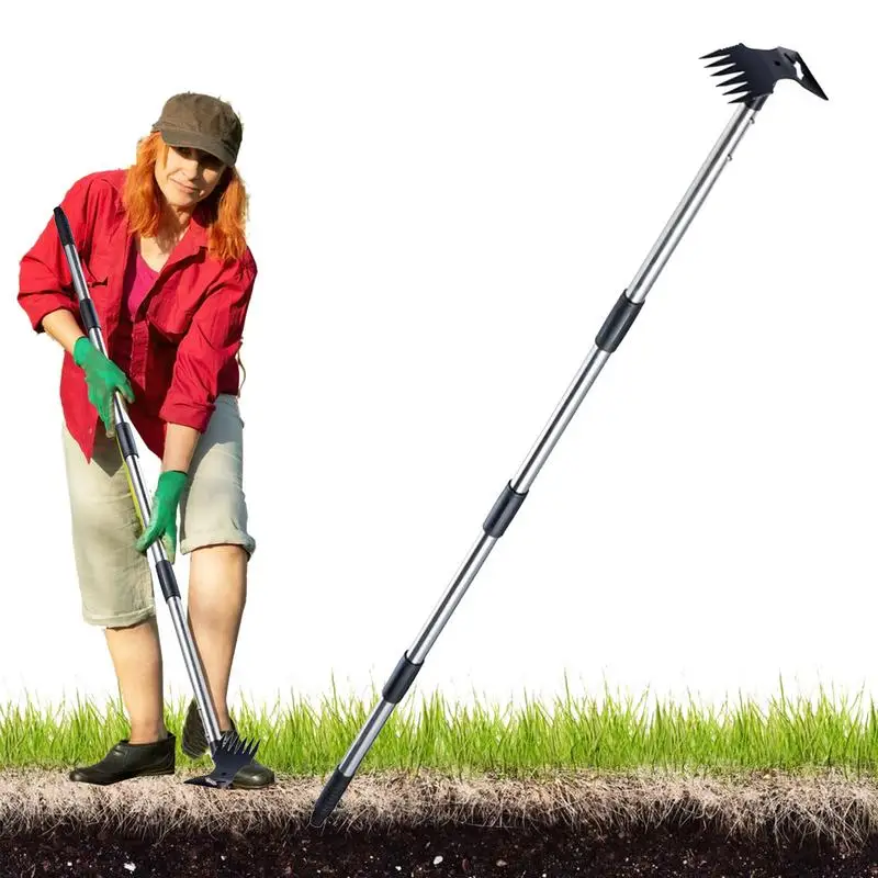 

Weeds Puller Tool Garden Tools For Gardening Heavy Duty Rust-Resistant Digger Double-Sided Design For Outdoor Vegetable Backyard
