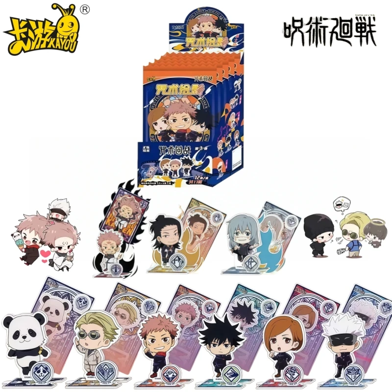 

KAYOU Genuine Jujutsu Kaisen Series Anime Stand Up Card Character Peripheral Collection Toys Stand Up Card Gift Original Box