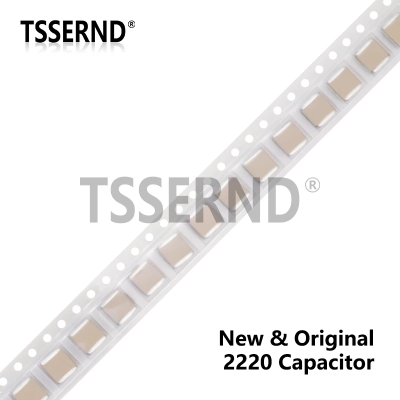 10szt Nowy Oryginalny Kondensator SMD 1210 1812 2220 0.1uF 0.47uF 1uF 2.2uF 4.7uF 10uF 22uF 47uF 100uF 50V 100V 1KV 2KV Dobra jakość