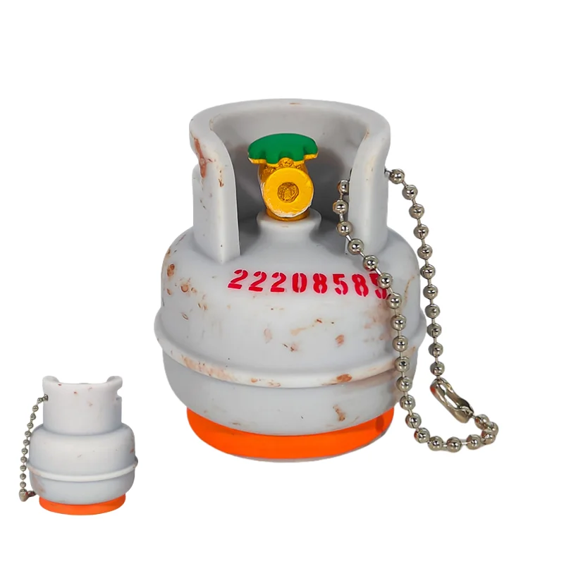 

Simulated Rusty Gas Tank Key Chain, Creative Simulated Key Chain, Play Stem Gas Tank Bag Pendant, Novel Gifts For Friends.