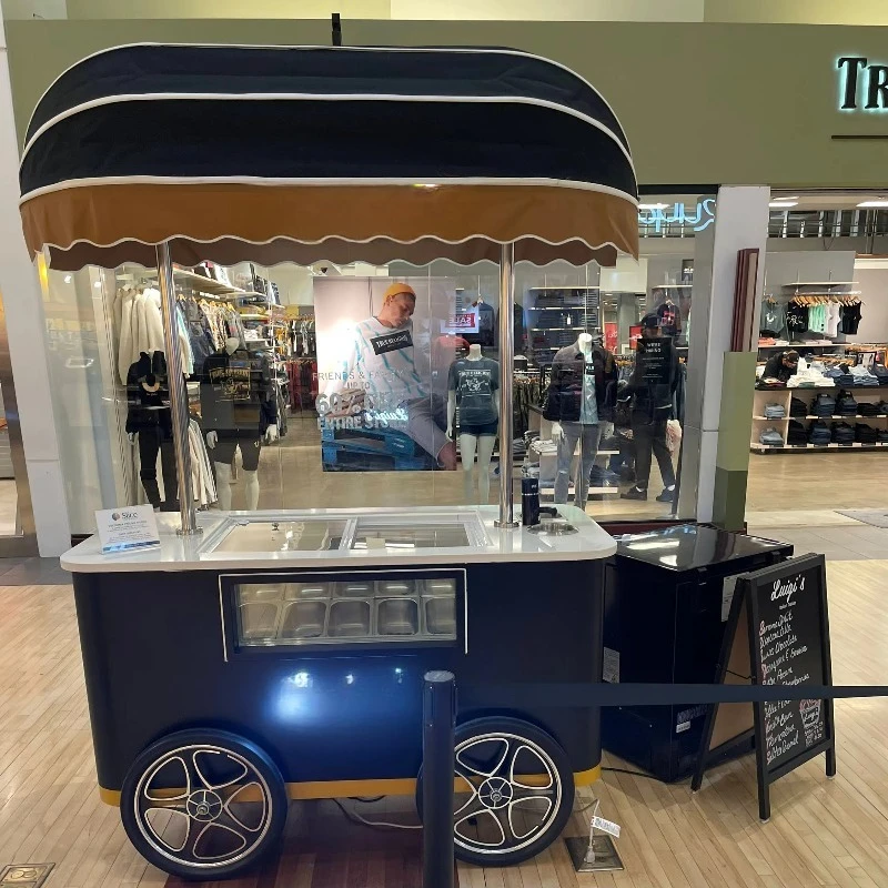 

Best Selling Ice Cream Trolley/freezer Ice Cream Carts/mobile Ice Cream Making Cart