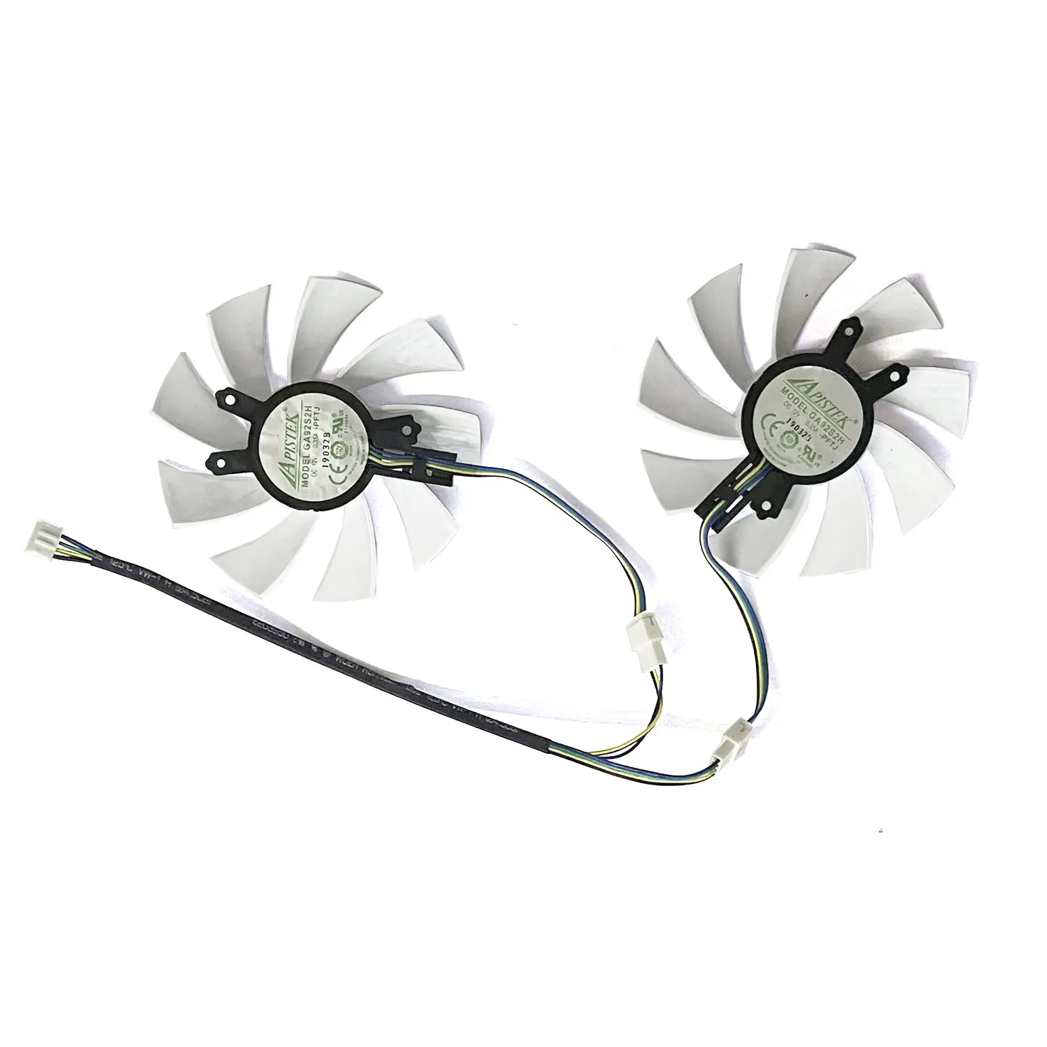 2 FAN New GA92S2U GA92S2H RTX 2060 GPU Fan for GALAX GeForce RTX2060 GTX1660 1660ti 1660S EX White OC Graphics Card