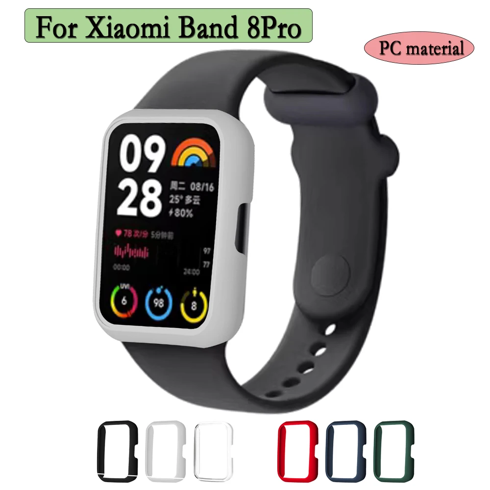 

Slim Hard PC Protector Case Cover For Xiaomi Band 8 Pro Super Light Smart Watch Protective Case Shell Bumper