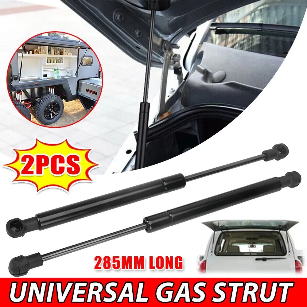 2X 285mm Universal Gas Struts ARB Canopy Side Window Gas Spring Lift 007115 - Heavy-Duty Support Shocks