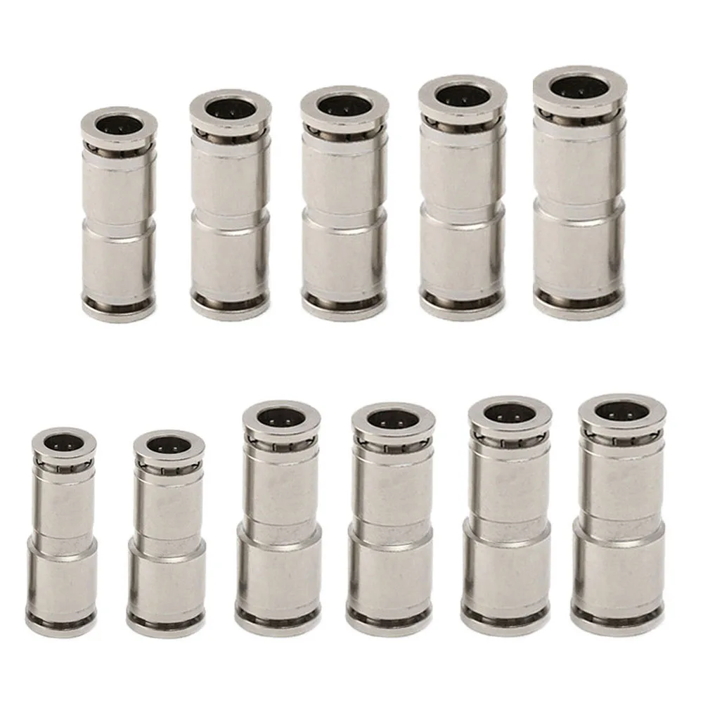 Pneumatic Fittings High Pressure Pipe Quick Connect Fittings PG PU Series Hose Nylon PE Tube Connector For Pneumatic Tools 1PCS