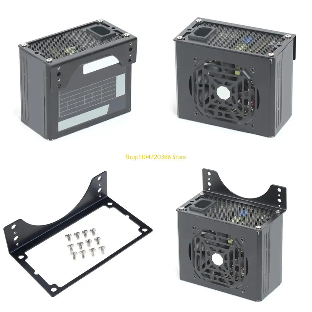 K0EA Reinforced SFXs Power Supply Bracket For 12cm Fan Mount Computer Hardware