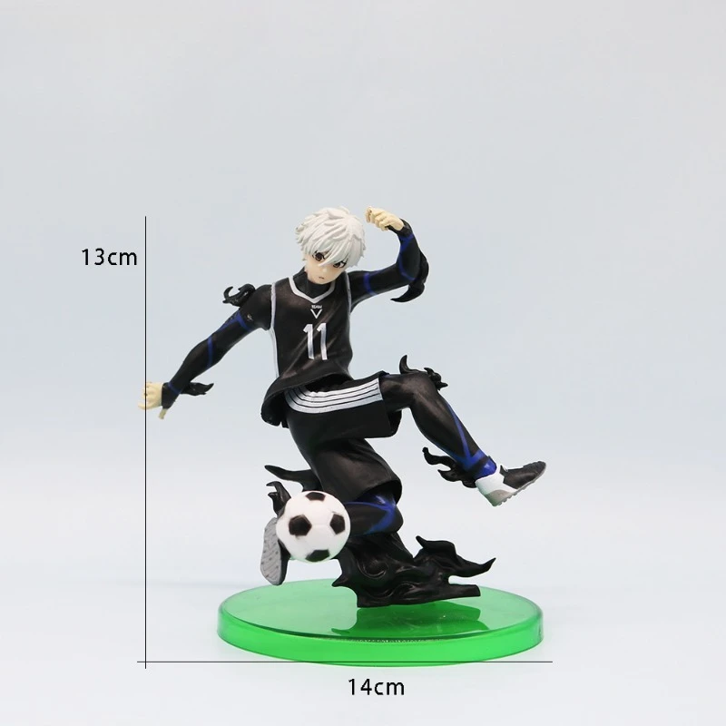

Blue Lock Anime Figures Nagi Seishiro Isagi Yoichi Bachira Meguru Mikage Reo Model Toys Desktop Decoration Collect Gifts Toys