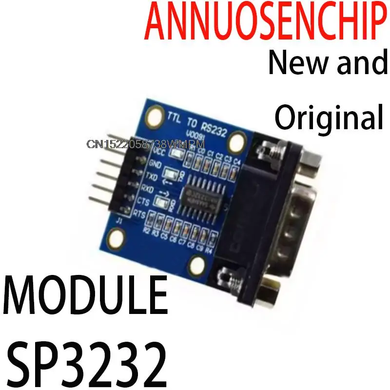 1PCS New and Original WaveShare RS232  Serial to TTL RS232 to TTL serial module Brush Line SP3232