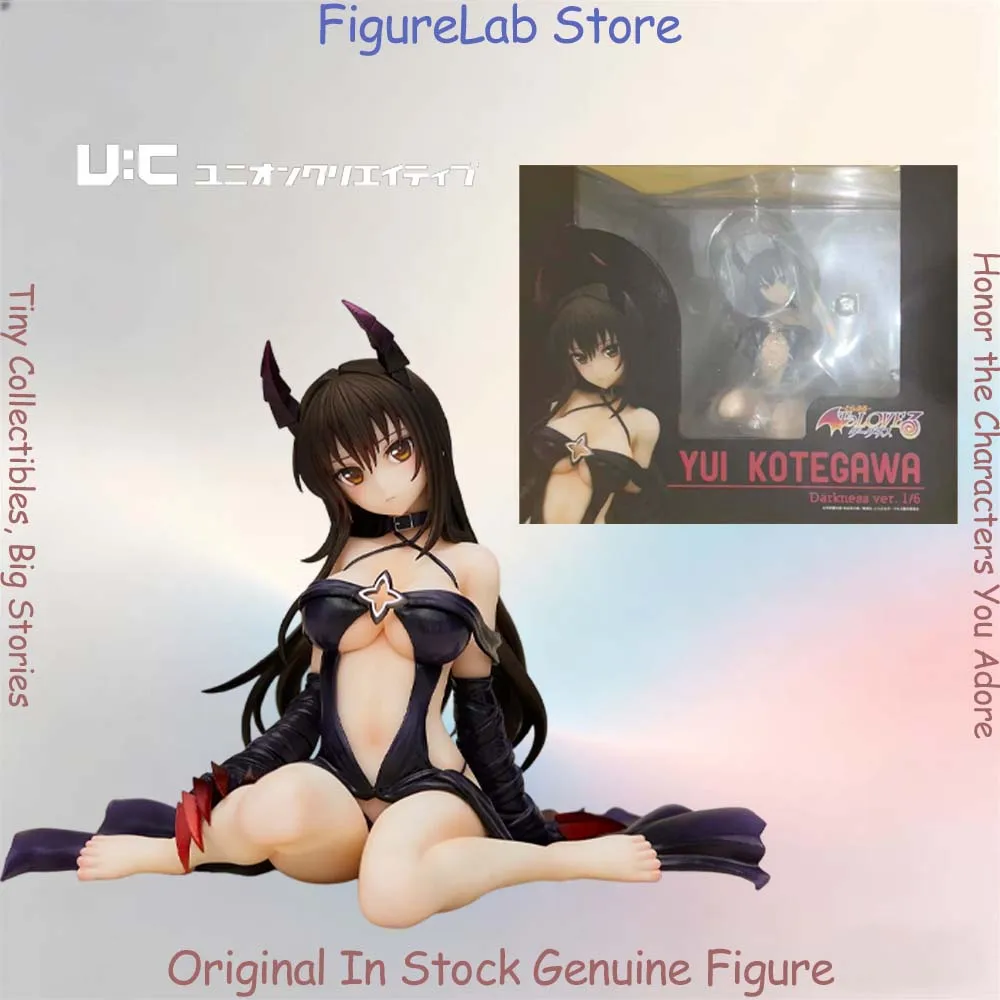 Official Genuine In Stock Unioncreative Kotegawa Yui Darkness Figure Anime To Love Ru Trouble Model Boxed Toy