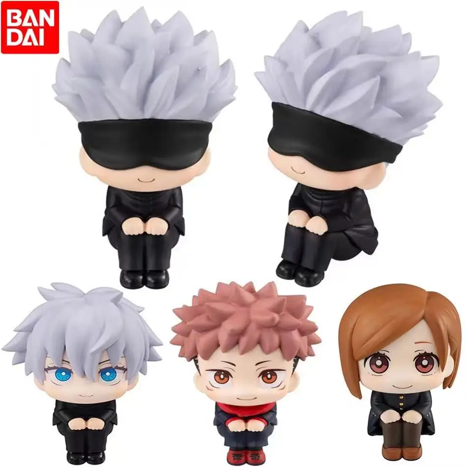 10cm Jujutsu Kaisen Anime Figure Itadori Yuji Gojo Satori PVC Fushiguro Megumi Kugisaki Kawaii Toys Model Action Figure Kid Gift