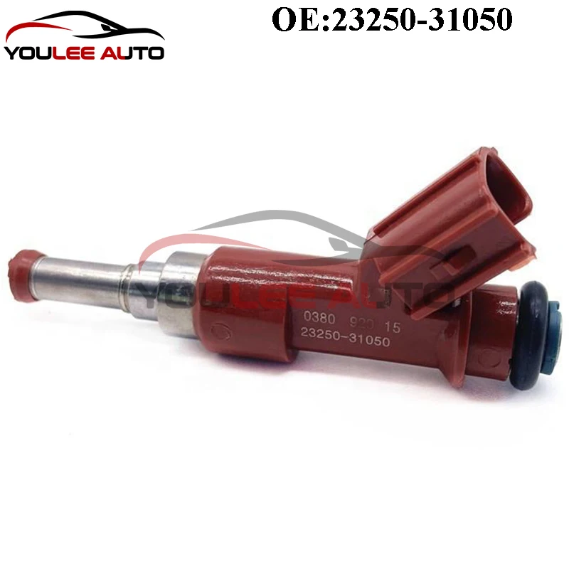 6PCS 23250-31050 23209-31050 23250-0P040 Injetores de combustível para Toyota Avalon Camry Highlander RAV4 Sienna Venza Lexus ES350 3.5L
