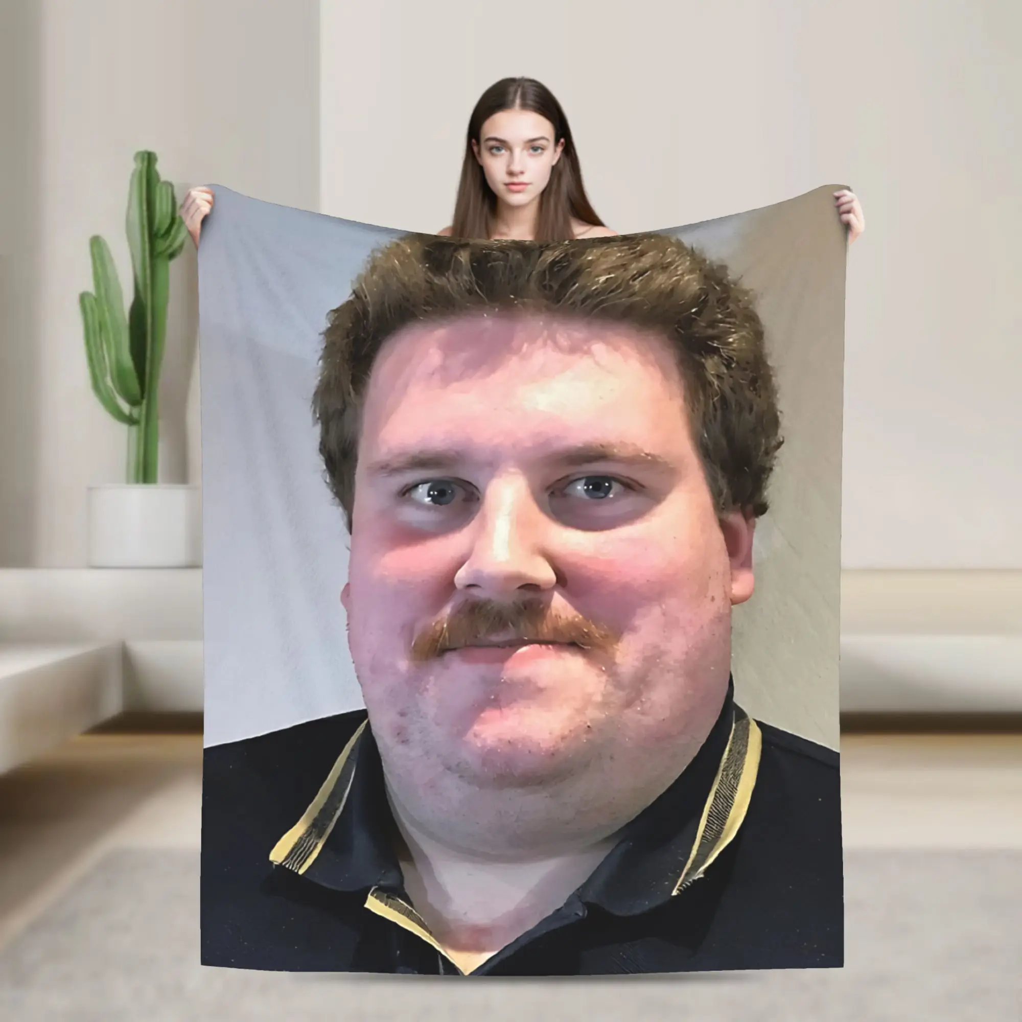 Drachenlord Rainer Winkler The Superstar Decke, hochwertige, superwarme Überwurfdecke, Winter-Picknick-Heimdekoration, Neuheits-Tagesdecke