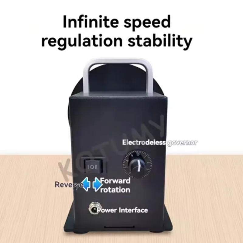 Small Bi-directional Label Rewinder Barcode Label Rolling Machine Speed Adjustable
