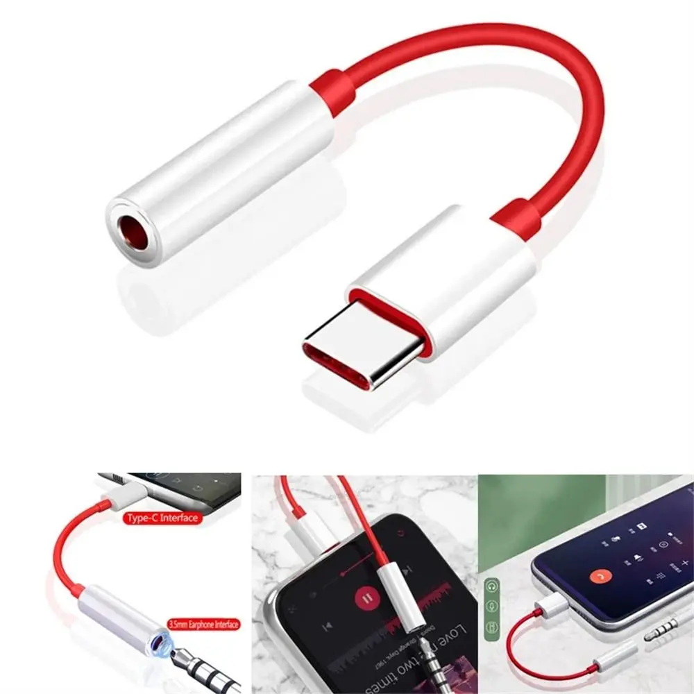 C to 3.5mm OTG Adapter Audio Adapter Type C To 3.5mm Jack Earphone Jack Adapter Music Converter Aux Converter Cable Converter